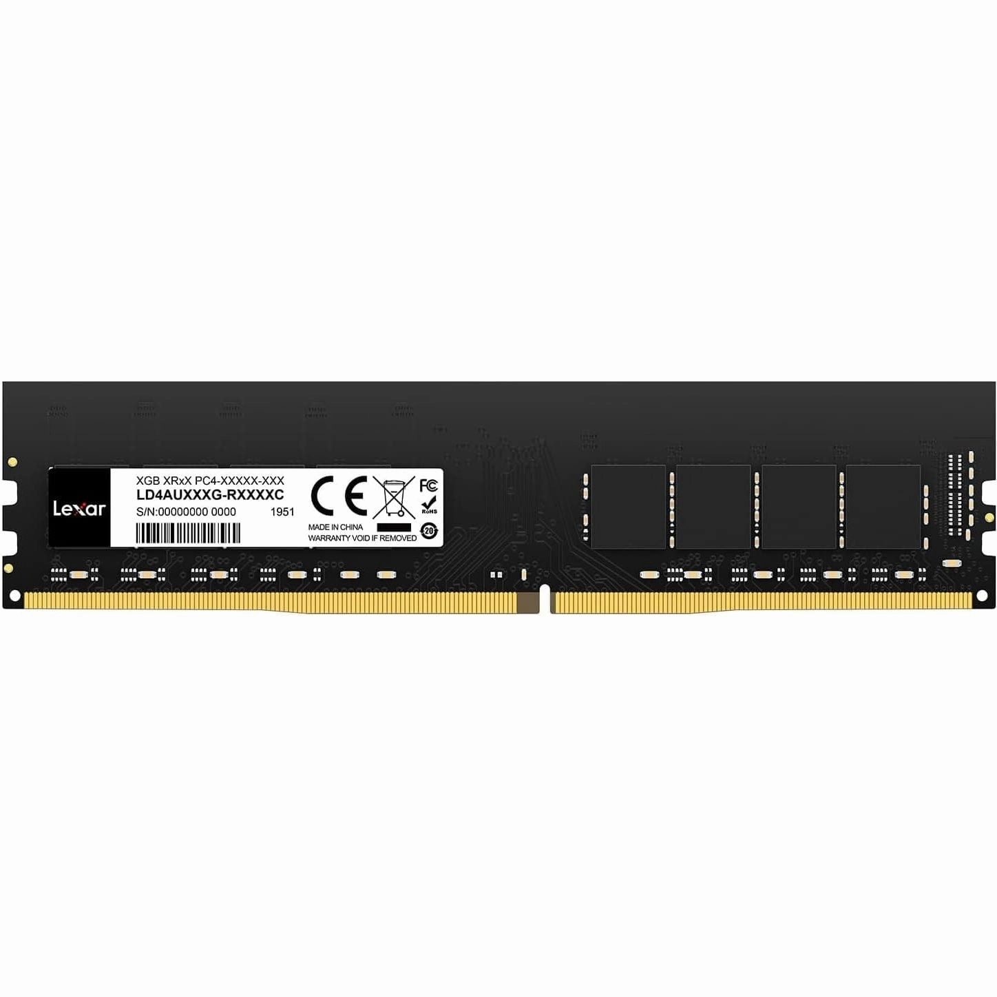 Lexar UDIMM 16GB DDR4 RAM, 3200 MHz, 288-Pin DDR4 U-DIMM Desktop Memory, High-Performance Computer Memory, PC RAM Module Upgrade computing devices, pc accessories, cheap computer online