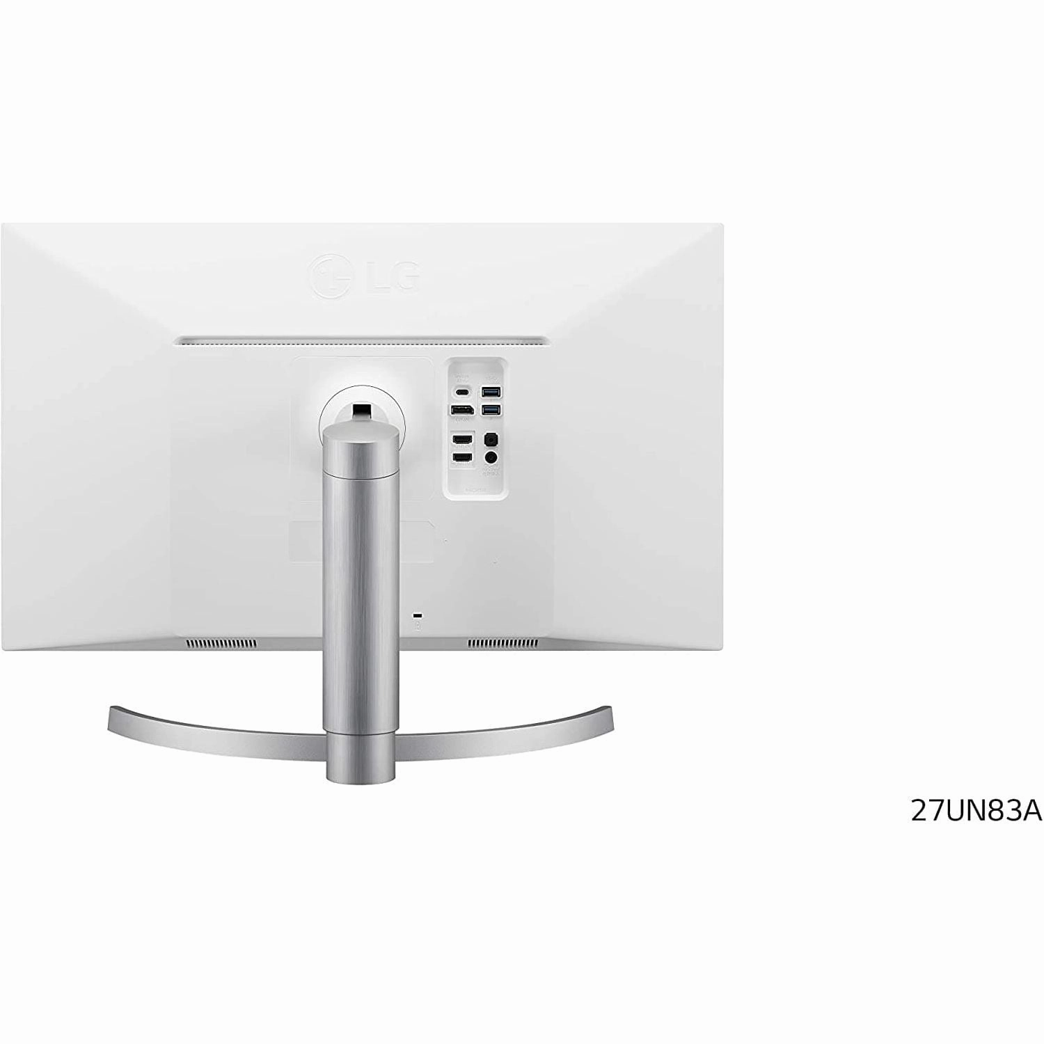 LG Electronics UHD 4K Monitor - 27UN83A-W, 27 inch, IPS Monitor, 60 Hz,5 ms,3840 x 2160 px, USB Type-C, sRGB 99%, Radeon FreeSync, White
