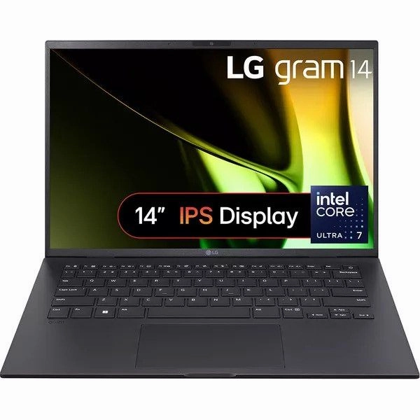 LG gram 14 (14Z90S-G.AR55A1) C 14" Ultra Lightweight Laptop Intel Core Ultra 5 512GB SSD - Black computer monitors, 4k monitor for work, gaming monitors sale