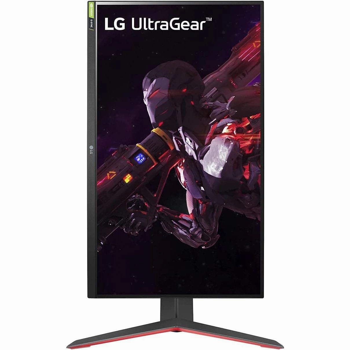LG UltraGear 27GP850P-B 27" Gaming Monitor - 1440p, 180Hz O/C, 1ms GtG, Nano IPS, HDR 400, AMD FreeSync Premium, NVIDIA G-SYNC - Black/Red