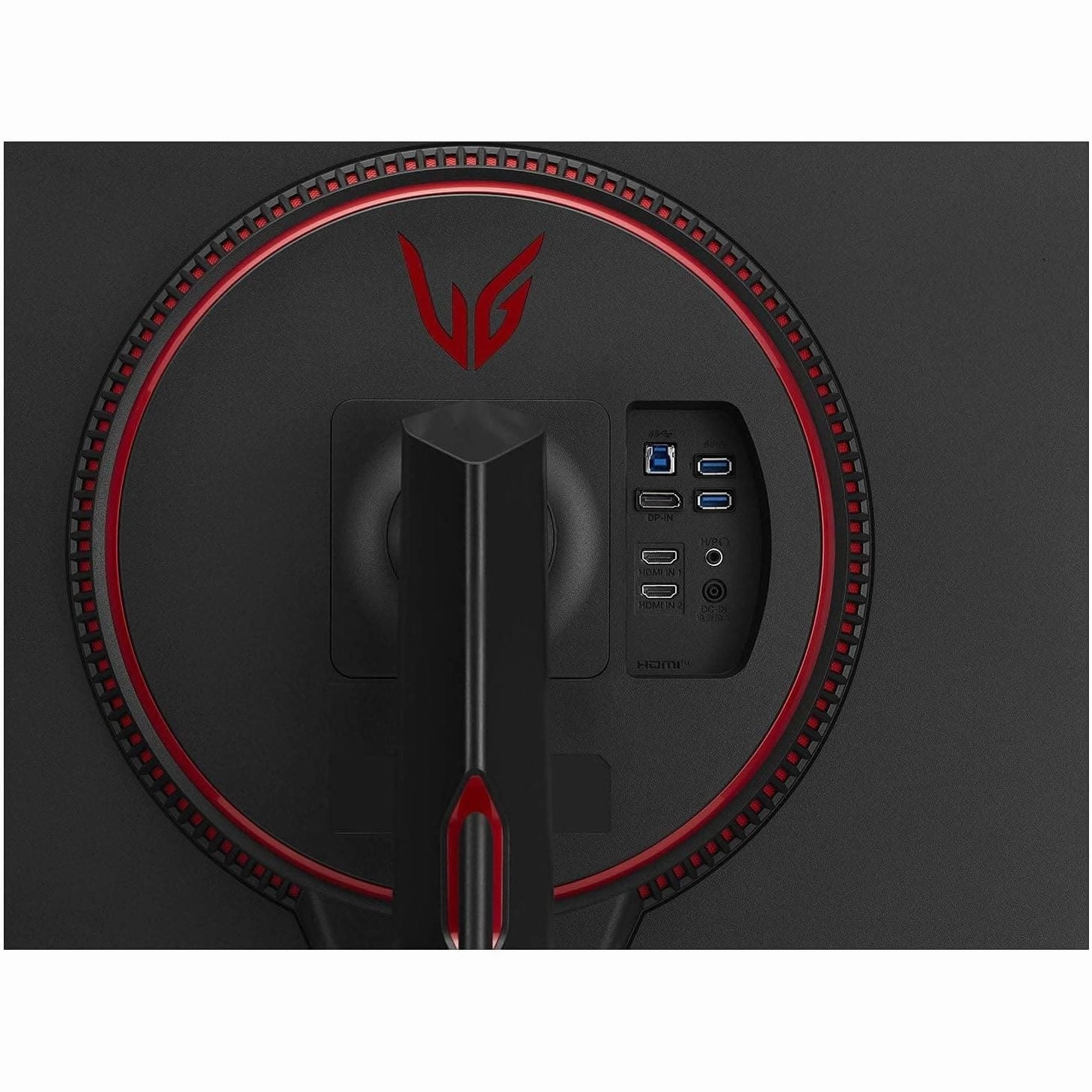 LG UltraGear 27GP850P-B 27" Gaming Monitor - 1440p, 180Hz O/C, 1ms GtG, Nano IPS, HDR 400, AMD FreeSync Premium, NVIDIA G-SYNC - Black/Red