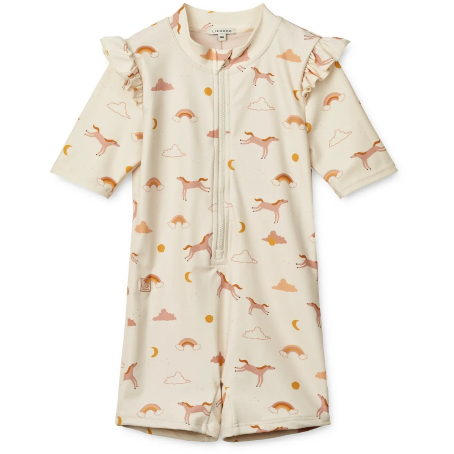 LIEWOOD Dream / Ecru Amel Printed Swim Jumpsuit