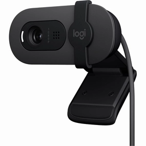 Logitech Brio 100 Full HD Webcam for Meetings and Streaming, Auto-Light Balance, Built-In Mic, Privacy Shutter, USB-A, for Microsoft Teams, Google Meet, Zoom and More - Graphite camera accessories, dslr camera accessories, best camera tripod