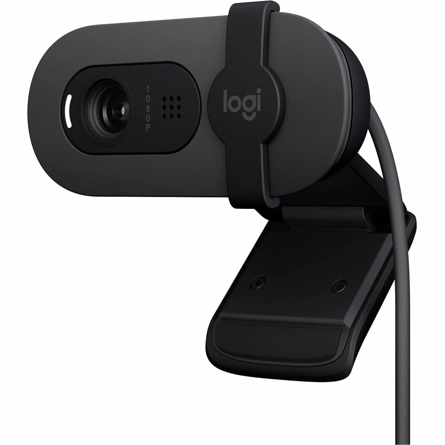 Logitech Brio 100 Full HD Webcam for Meetings and Streaming, Auto-Light Balance, Built-In Mic, Privacy Shutter, USB-A, for Microsoft Teams, Google Meet, Zoom and More - Graphite camera accessories, dslr camera accessories, best camera tripod
