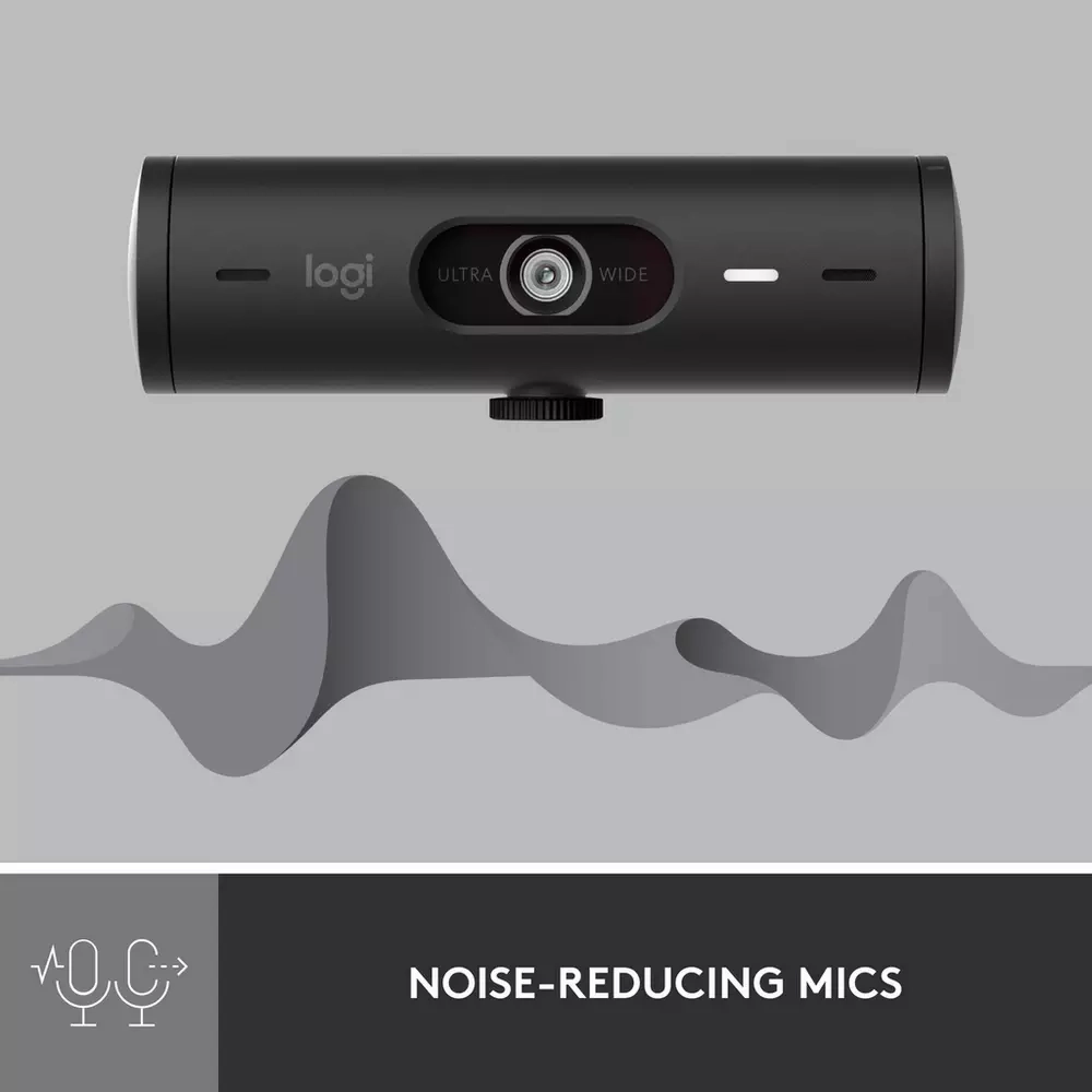 LOGITECH Brio 500 Full HD Webcam - Graphite