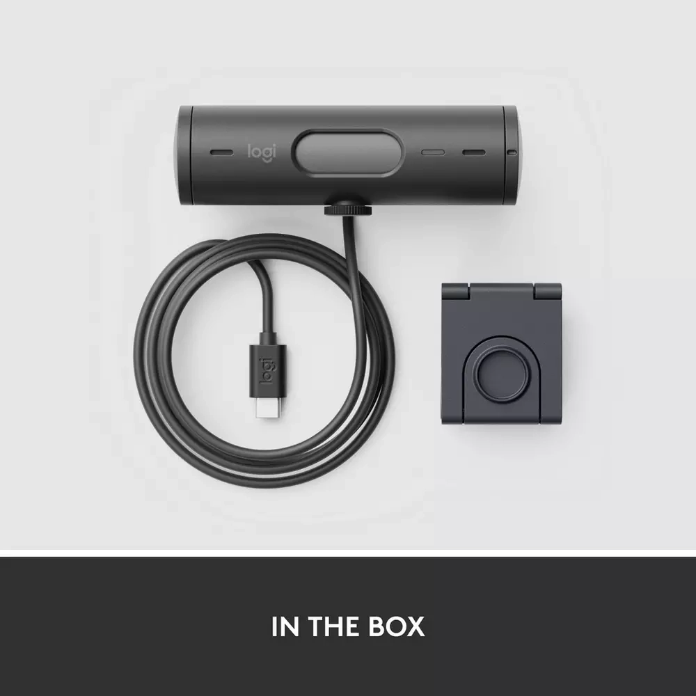 LOGITECH Brio 500 Full HD Webcam - Graphite