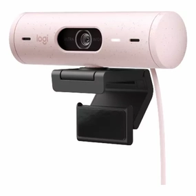 LOGITECH Brio 500 Full HD Webcam - Rose Pink computing devices, pc accessories, cheap computer online