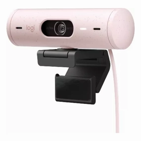 LOGITECH Brio 500 Full HD Webcam - Rose Pink camera accessories, dslr camera accessories, best camera tripod