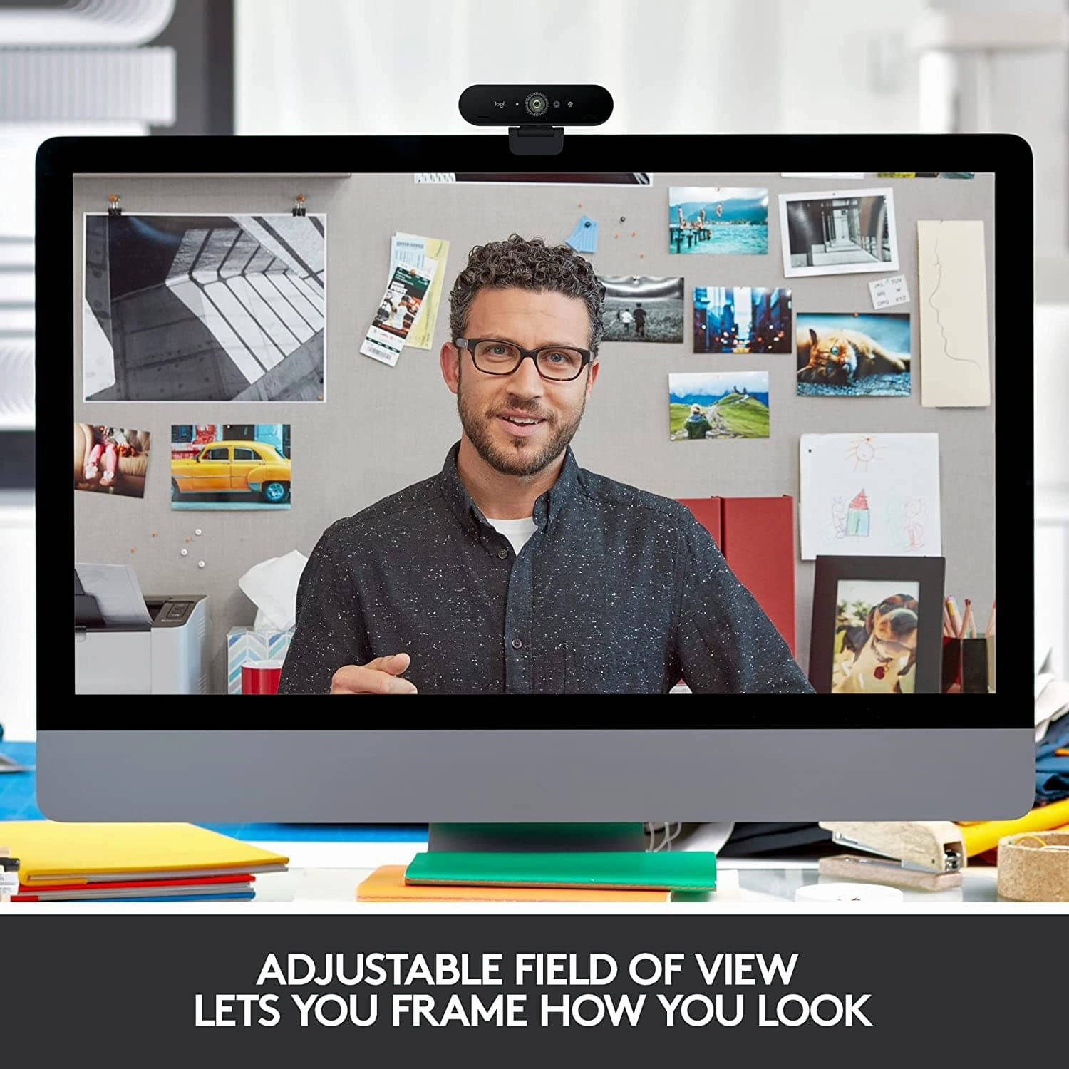 Logitech Brio Stream Webcam - Ultra 4K HD Video - Black