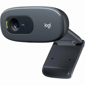 Logitech C270 HD Webcam, HD 720p/30fps, Widescreen HD Video Calling, HD Light Correction digital cameras, buy mirrorless camera, compact cameras sale