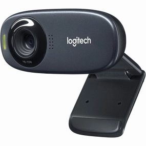 Logitech C310 HD Webcam, HD 720p/30fps, HD Light Correction, Noise-Reducing Mic - Black digital cameras, buy mirrorless camera, compact cameras sale