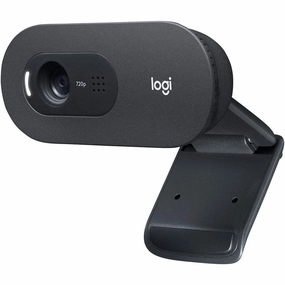 Logitech C505 HD Webcam - Streaming Webcam, 720p HD External USB Camera for Desktop or Laptop with Long-Range Microphone, Compatible with PC or Mac - Grey camera accessories, dslr camera accessories, best camera tripod