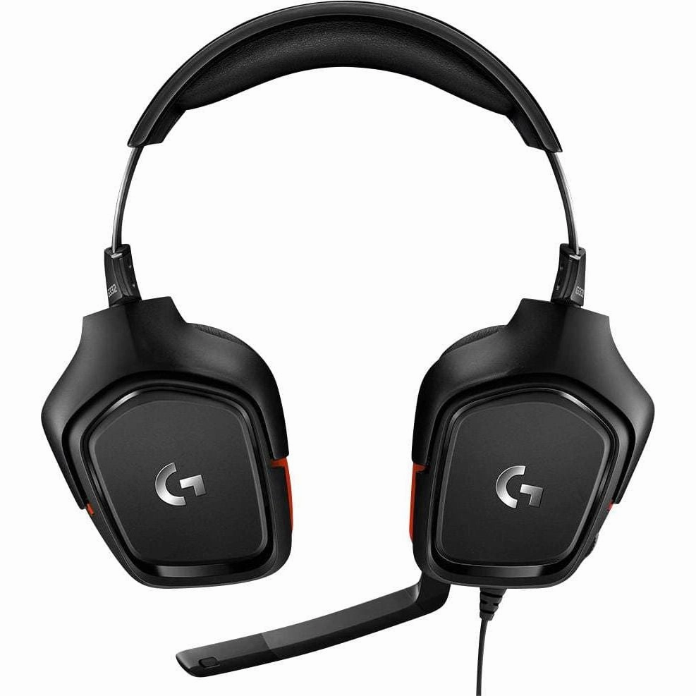 Logitech G332 Wired Gaming Headset - Black|Red