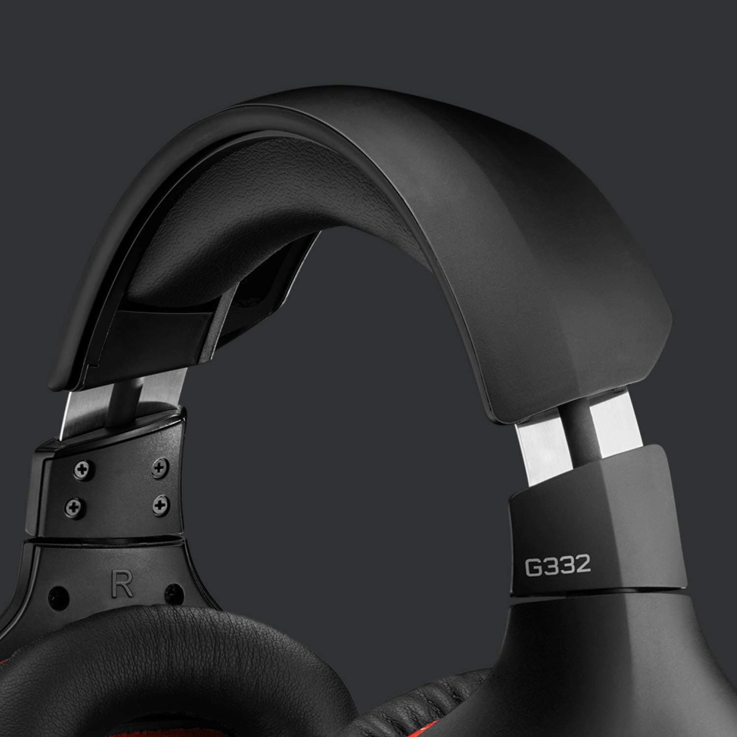 Logitech G332 Wired Gaming Headset - Black|Red
