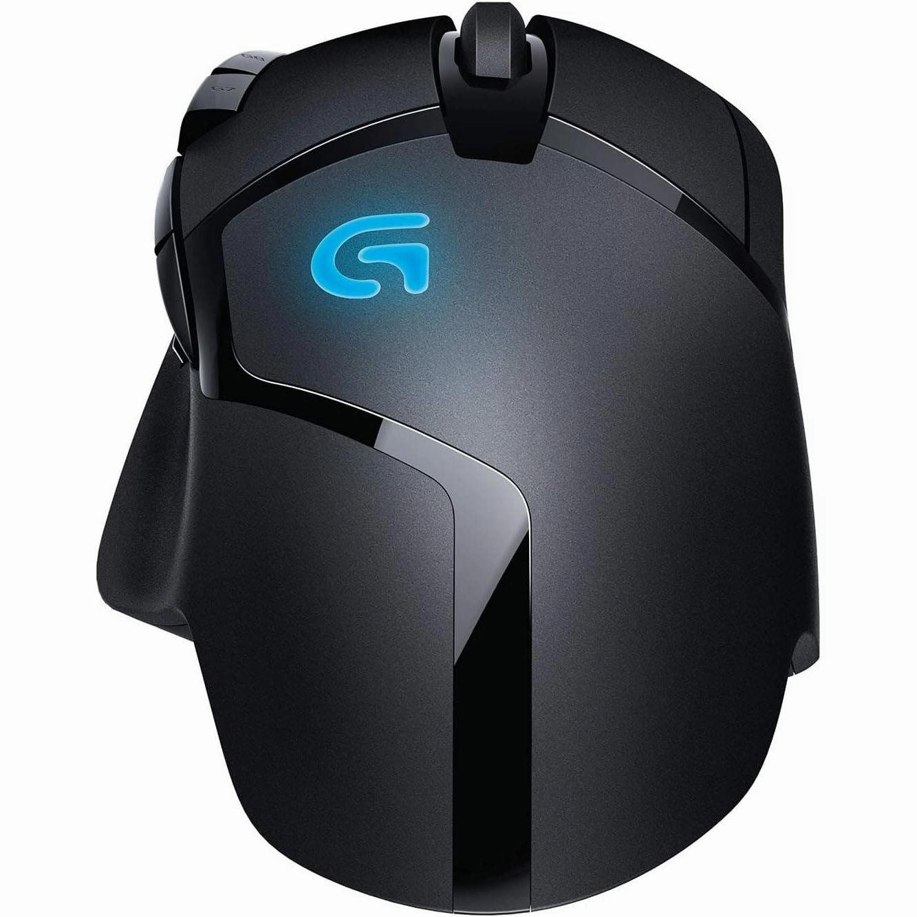 Logitech G402 Hyperion Fury Wired Gaming Mouse, 4,000 DPI, Lightweight, 8 Programmable Buttons, DPI Switch Button, Compatible with PC/Mac - Black