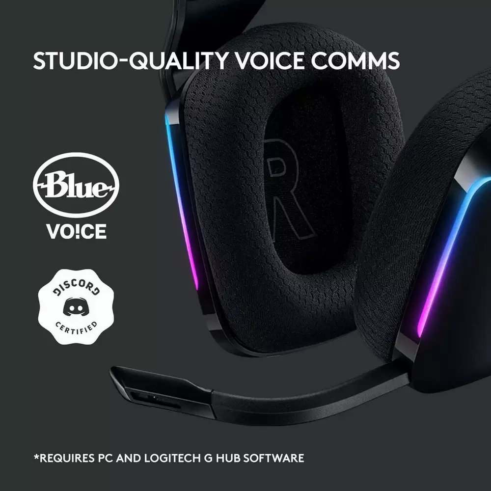 LOGITECH G733 LIGHTSPEED Wireless Gaming Headset [Black]