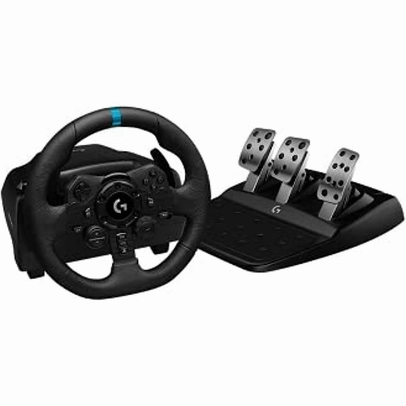 Logitech G923 Driving Force Racing Wheel   Pedals  Compatible with PS5, PS4, and PC wireless headphones,bluetooth headphones,noise cancelling headphones,wireless earbuds