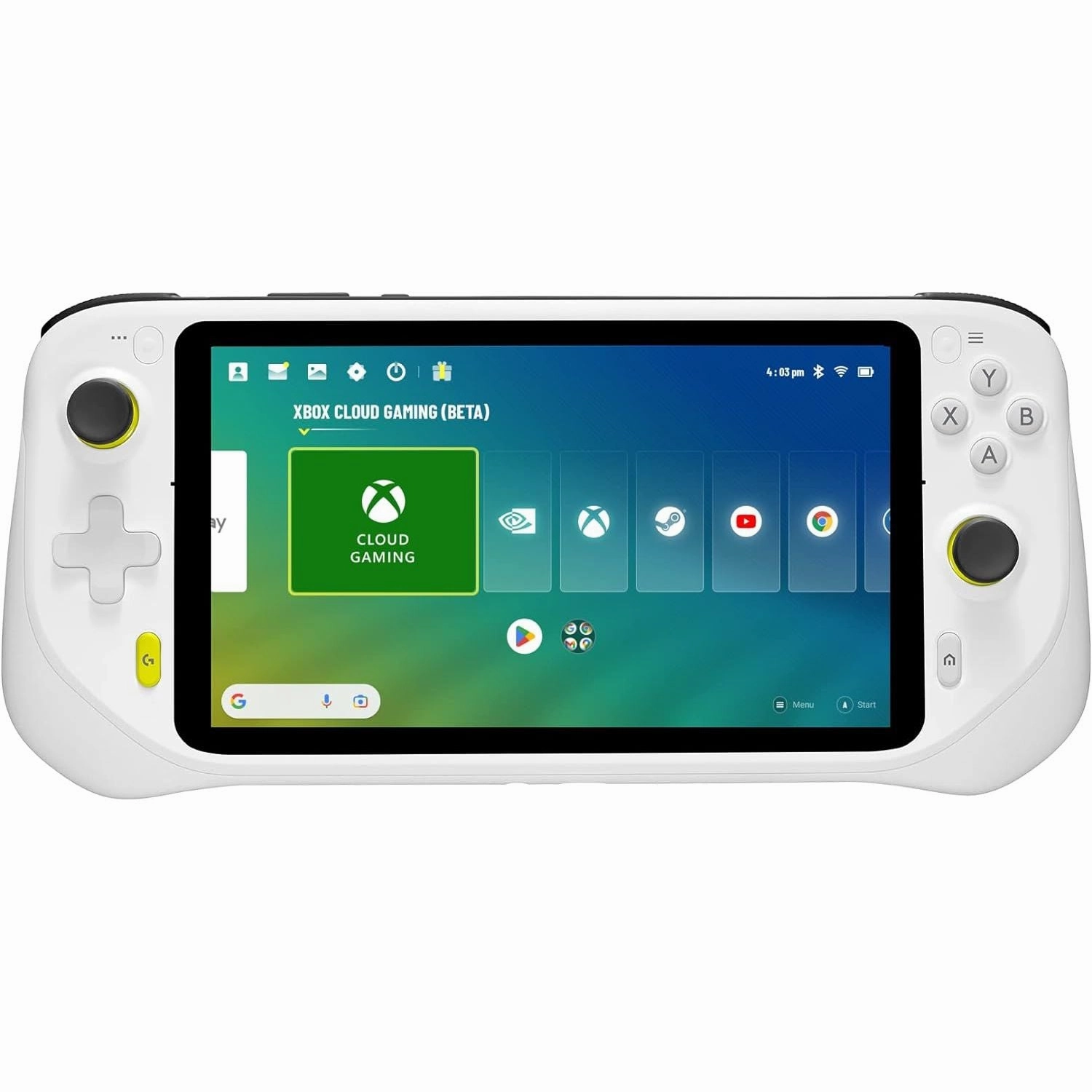 Logitech G Cloud Gaming Handheld - 7" 1080P Touchscreen, Lightweight, Long Battery Life, Xbox Cloud Gaming, NVIDIA GeForce NOW, Google Play - UK Plug, White wireless headphones,bluetooth headphones,noise cancelling headphones,wireless earbuds