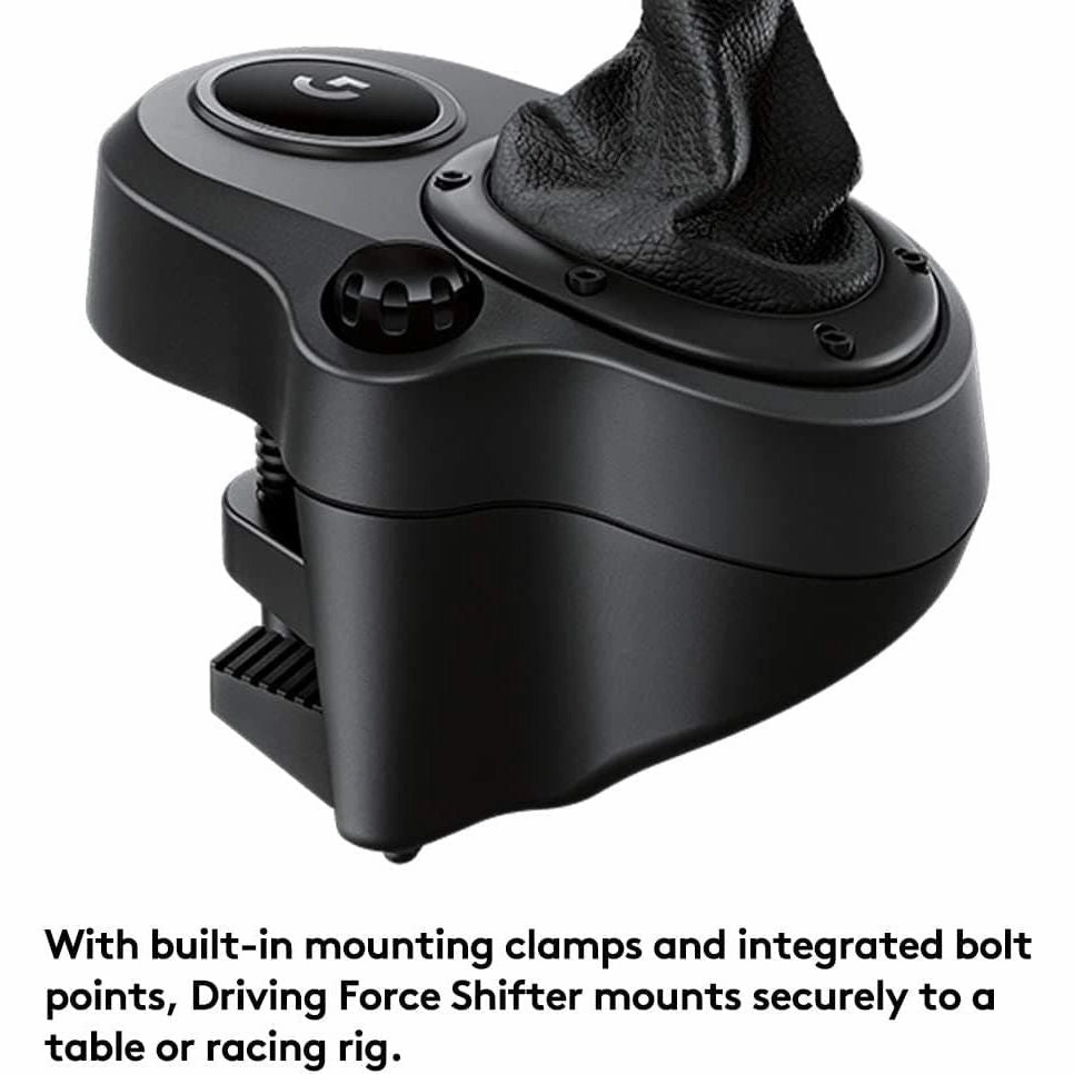 Logitech G Gaming Driving Force Shifter  Compatible with G29 and G920 Driving Force Racing Wheels for Playstation 4, Xbox One, and PC
