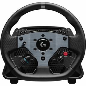 Logitech G Pro Racing Wheel - Direct Drive 11 Nm Force, Magnetic Gear Shift Paddles, 100 Kg Load Cell Brake, Pro Racing Pedals - PC, Black wireless gaming headset, best gaming earbuds, bluetooth earbuds with mic