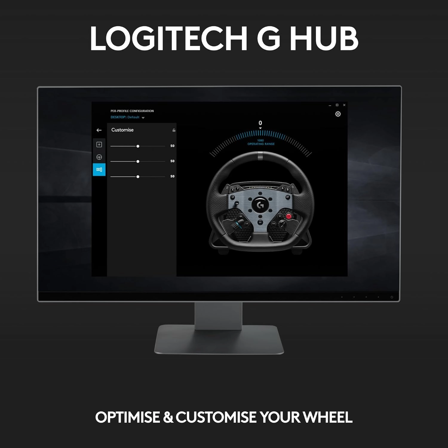 Logitech G Pro Racing Wheel - Direct Drive 11 Nm Force, Magnetic Gear Shift Paddles, 100 Kg Load Cell Brake, Pro Racing Pedals - PC, Black