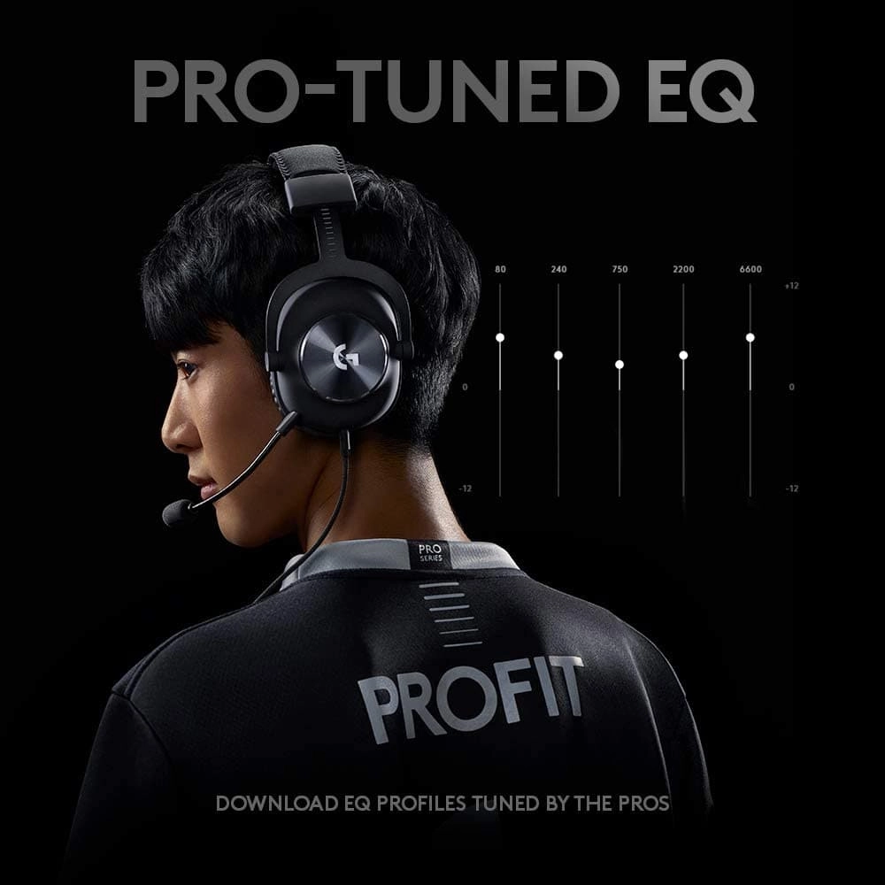 Logitech G PRO X Gaming Headset for PC/PS/Xbox/Nintendo Switch - Black