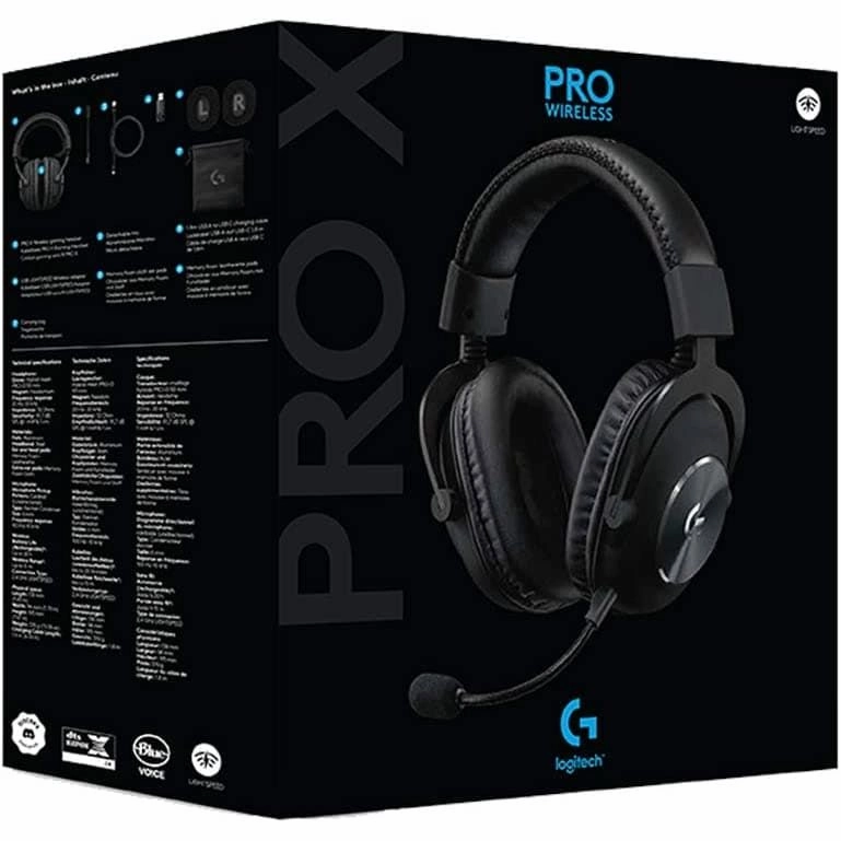 Logitech G PRO X Wireless LIGHTSPEED Gaming Headset - Black