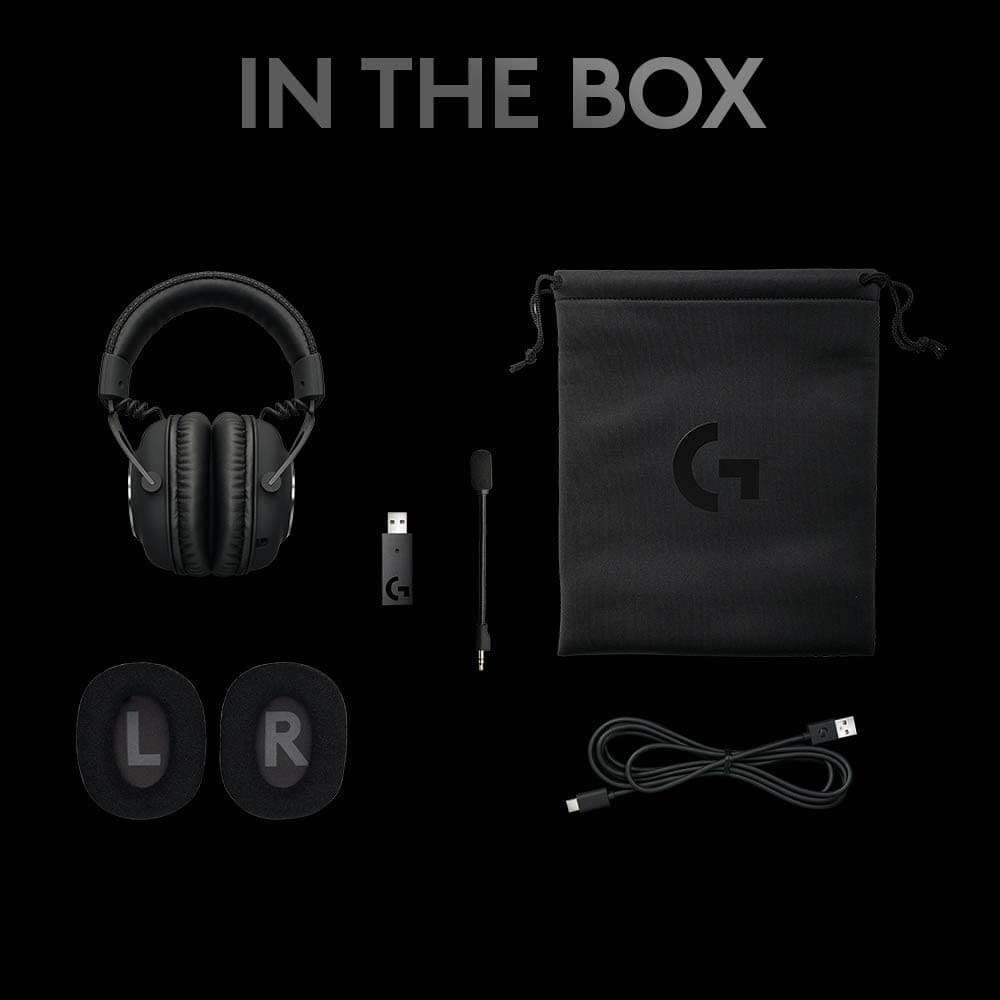 Logitech G PRO X Wireless LIGHTSPEED Gaming Headset - Black