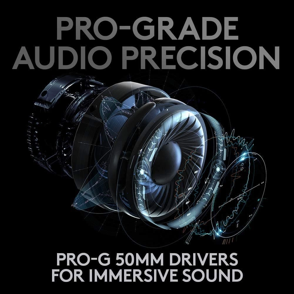 Logitech G PRO X Wireless LIGHTSPEED Gaming Headset - Black
