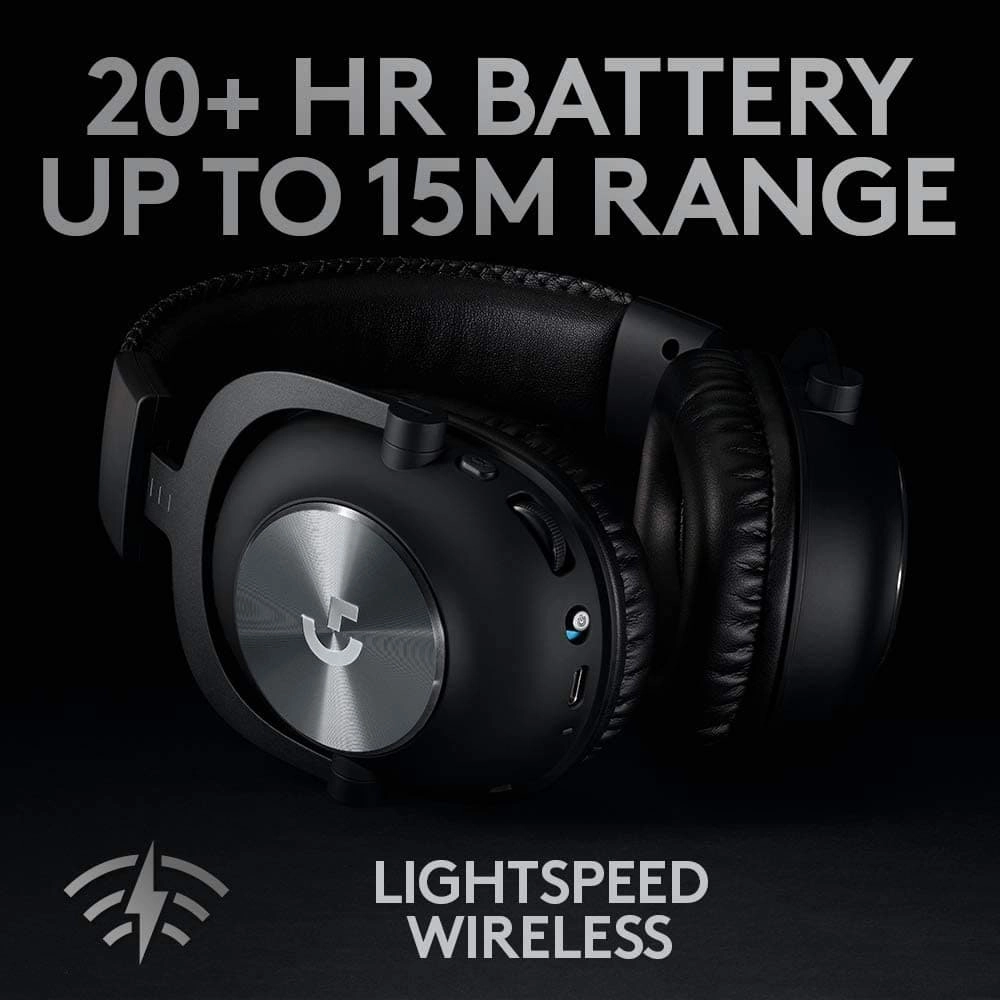 Logitech G PRO X Wireless LIGHTSPEED Gaming Headset - Black
