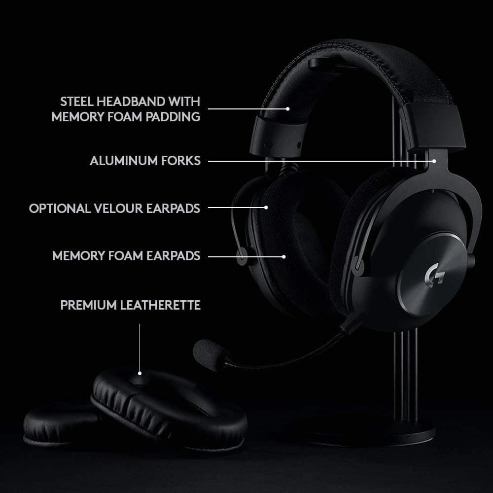 Logitech G PRO X Wireless LIGHTSPEED Gaming Headset - Black
