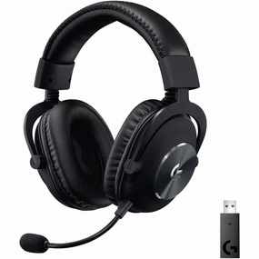 Logitech G PRO X Wireless LIGHTSPEED Gaming Headset - Black bluetooth headphones, cheap wireless headphones, headphones with mic