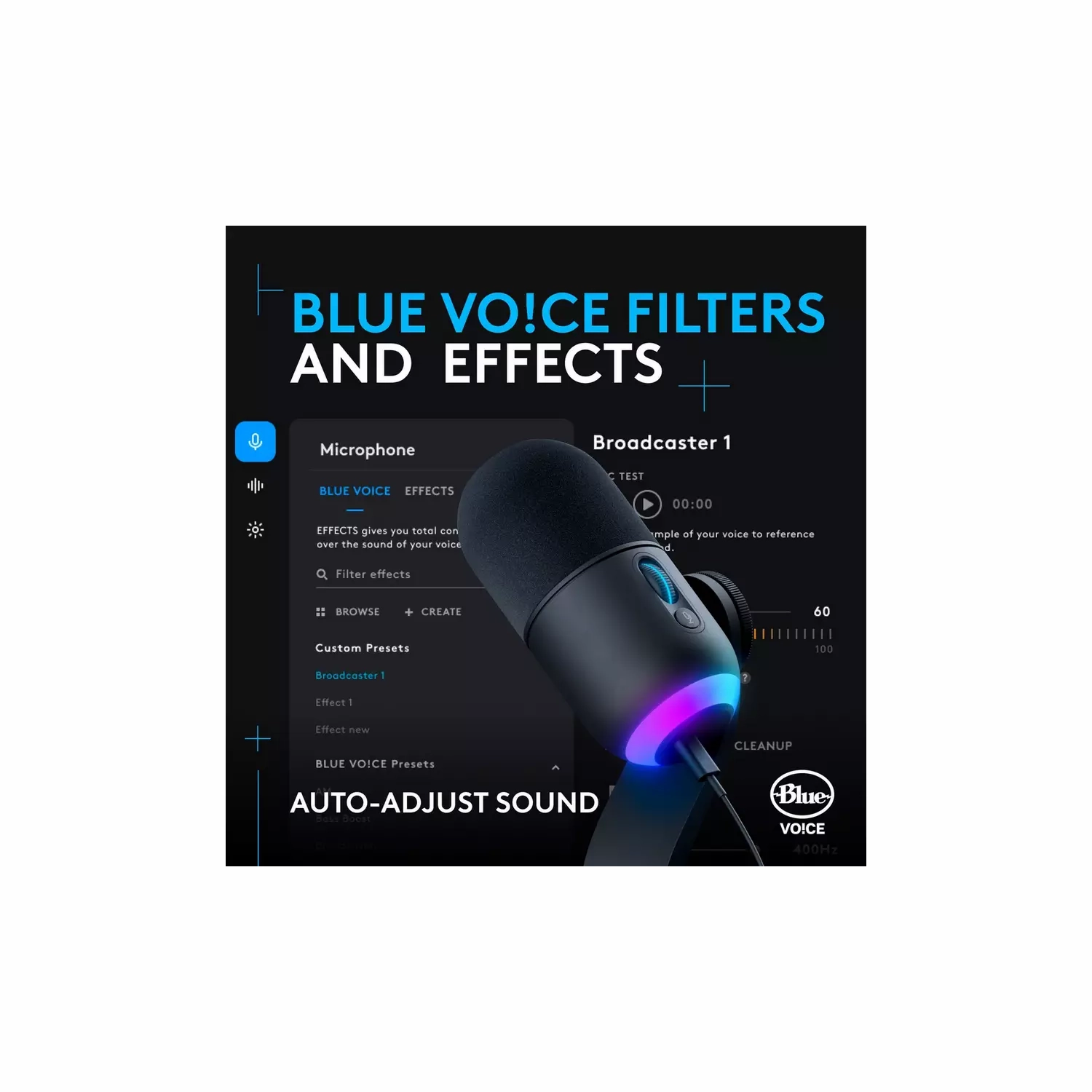 Logitech G Yeti GX USB Dynamic RGB Streaming Microphone