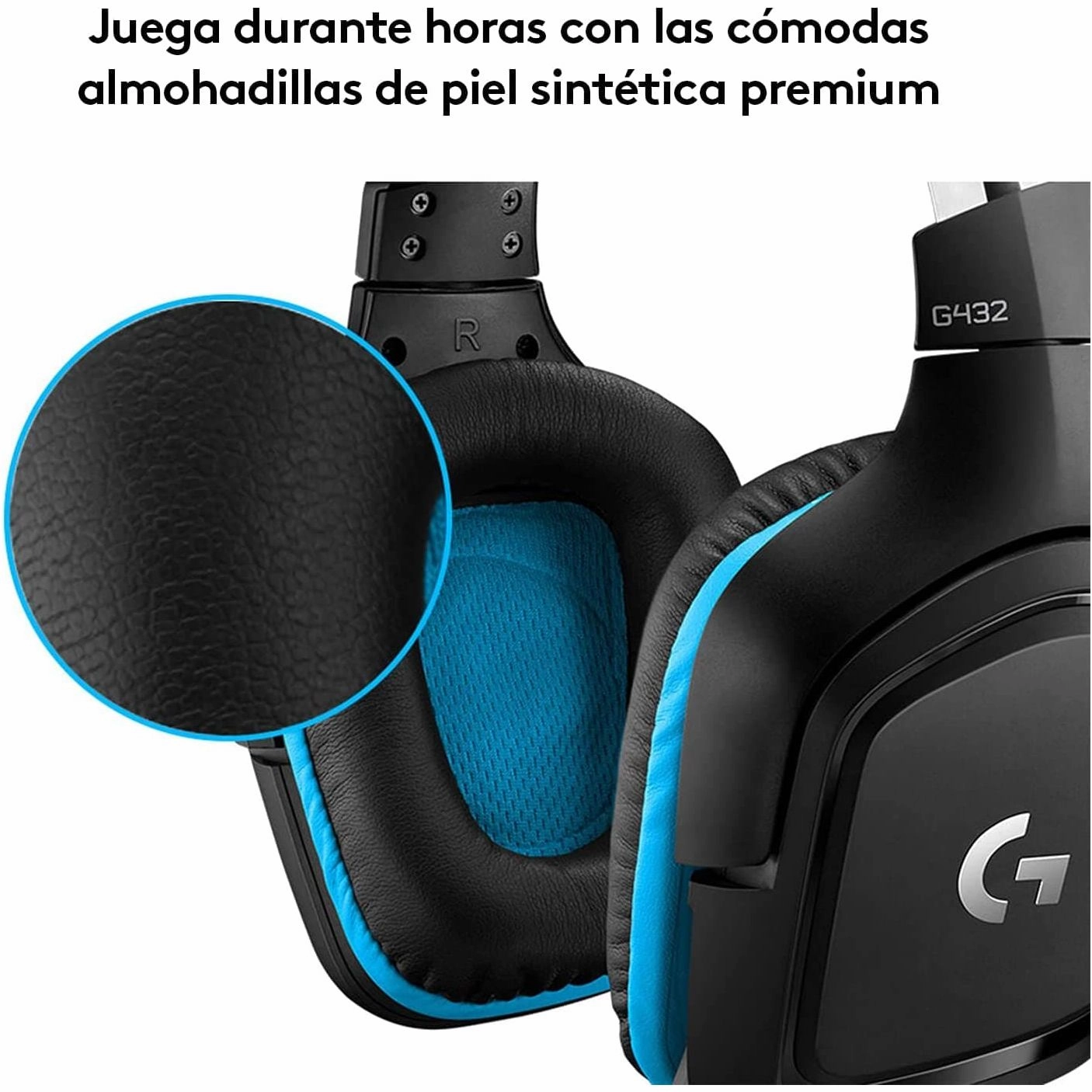Logitech Gaming Headset G432 981-000770 - Black/Blue