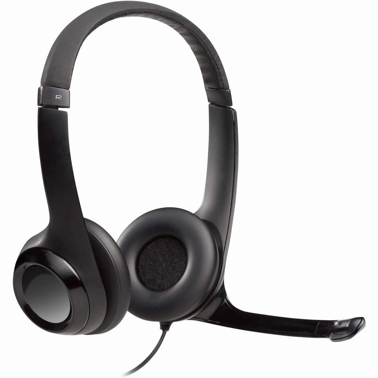 Logitech H390 USB Wired Headset - Black earbuds and headphones, true wireless earbuds, noise cancelling earbuds