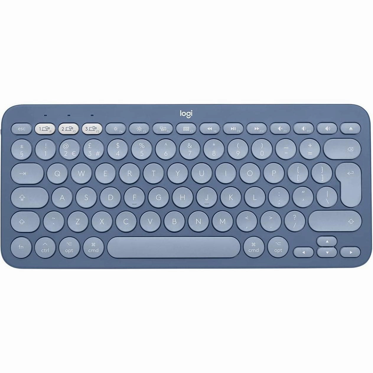 Logitech K380 Multi-Device Bluetooth Keyboard for Mac with Compact Slim Profile, Easy-Switch, 2 Year Battery, MacBook Pro,Macbook Air,iMac,iPad Compatible - Blueberry computing devices, pc accessories, cheap computer online