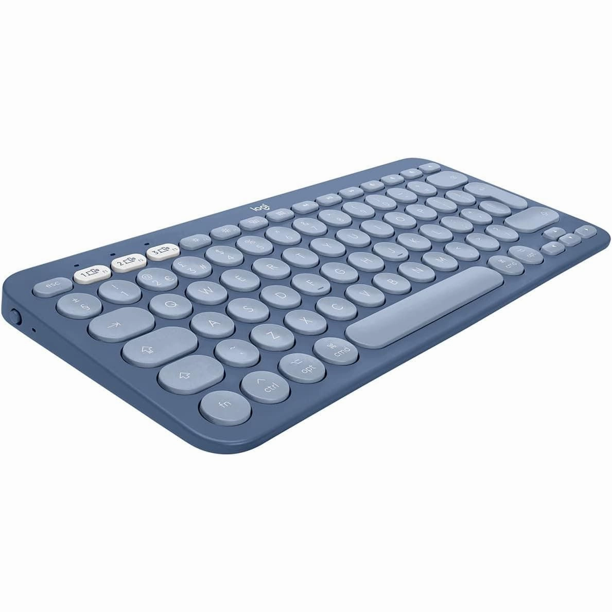 Logitech K380 Multi-Device Bluetooth Keyboard for Mac with Compact Slim Profile, Easy-Switch, 2 Year Battery, MacBook Pro,Macbook Air,iMac,iPad Compatible - Blueberry