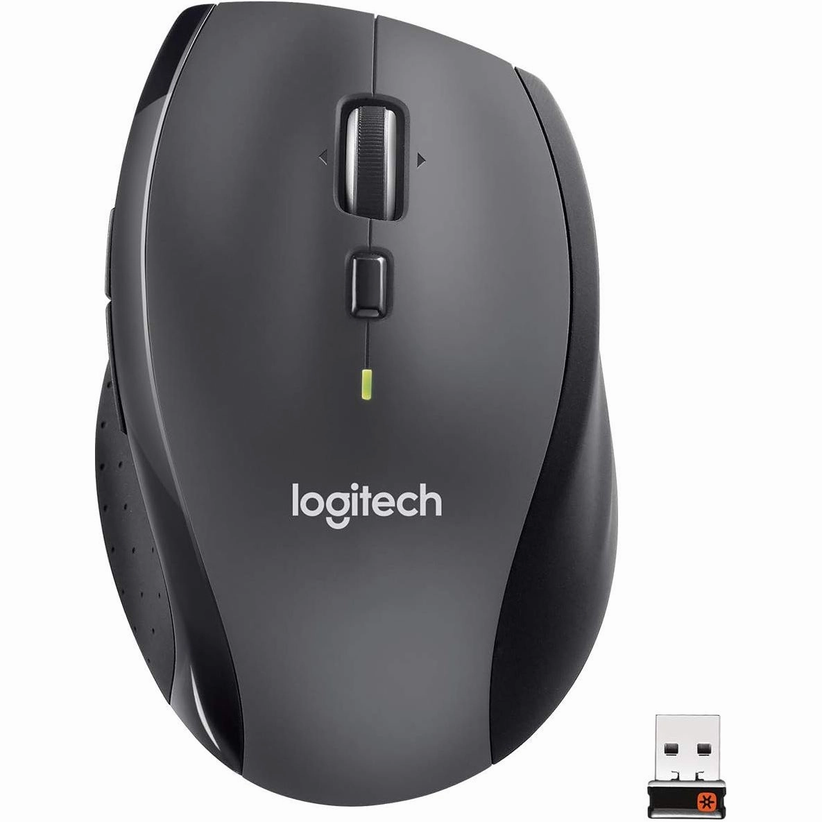 Logitech M705 Marathon Wireless Mouse, 2.4 GHz USB Unifying Receiver, 1000 DPI, 5-Programmable Buttons, 3-Year Battery, Compatible with PC, Mac, Laptop, Chromebook - Black desktop computers, gaming desktop pc, all in one desktop deals