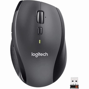 Logitech M705 Marathon Wireless Mouse, 2.4 GHz USB Unifying Receiver, 1000 DPI, 5-Programmable Buttons, 3-Year Battery, Compatible with PC, Mac, Laptop, Chromebook - Black desktop computers, gaming desktop pc, all in one desktop deals