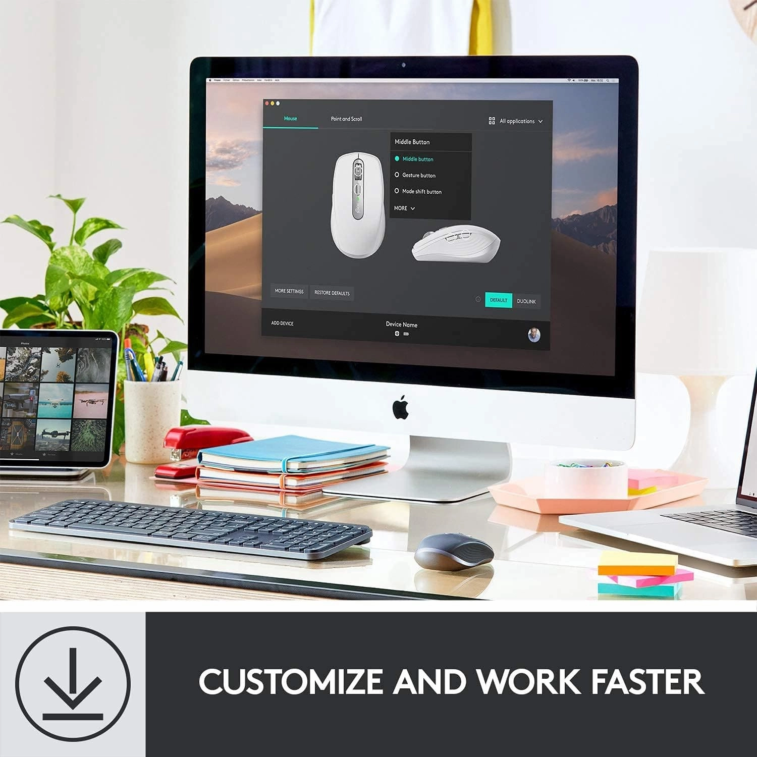 Logitech MX Anywhere 3 Wireless Mouse - Graphite