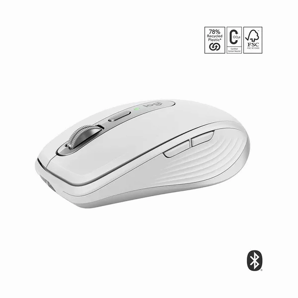 LOGITECH MX Anywhere 3S for Mac Wireless Darkfield Mouse - Pale Grey