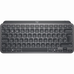 Logitech MX Keys Mini Minimalist Wireless Illuminated Keyboard, Compact, Bluetooth, Backlit, USB-C, Compatible with Apple macOS, iOS, Windows, Linux, Android, Metal Build - Graphite computing devices, pc accessories, cheap computer online