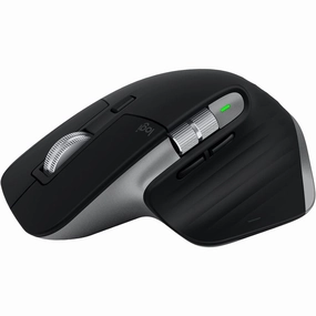 Logitech MX Master 3S for Mac - Wireless Bluetooth Mouse, Ultra-Fast Scrolling, 8K DPI, Quiet Clicks, Track on Glass, Customizable, USB-C, Space Grey computing devices, pc accessories, cheap computer online