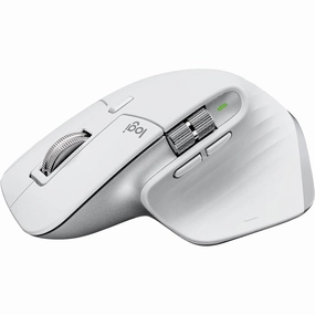 Logitech MX Master 3S for Mac - Wireless Bluetooth Mouse with Ultra-fast Scrolling, Ergo, 8K DPI, Quiet Clicks, Track on Glass, Customisation, USB-C, Apple, iPad - Pale Grey computing devices, pc accessories, cheap computer online