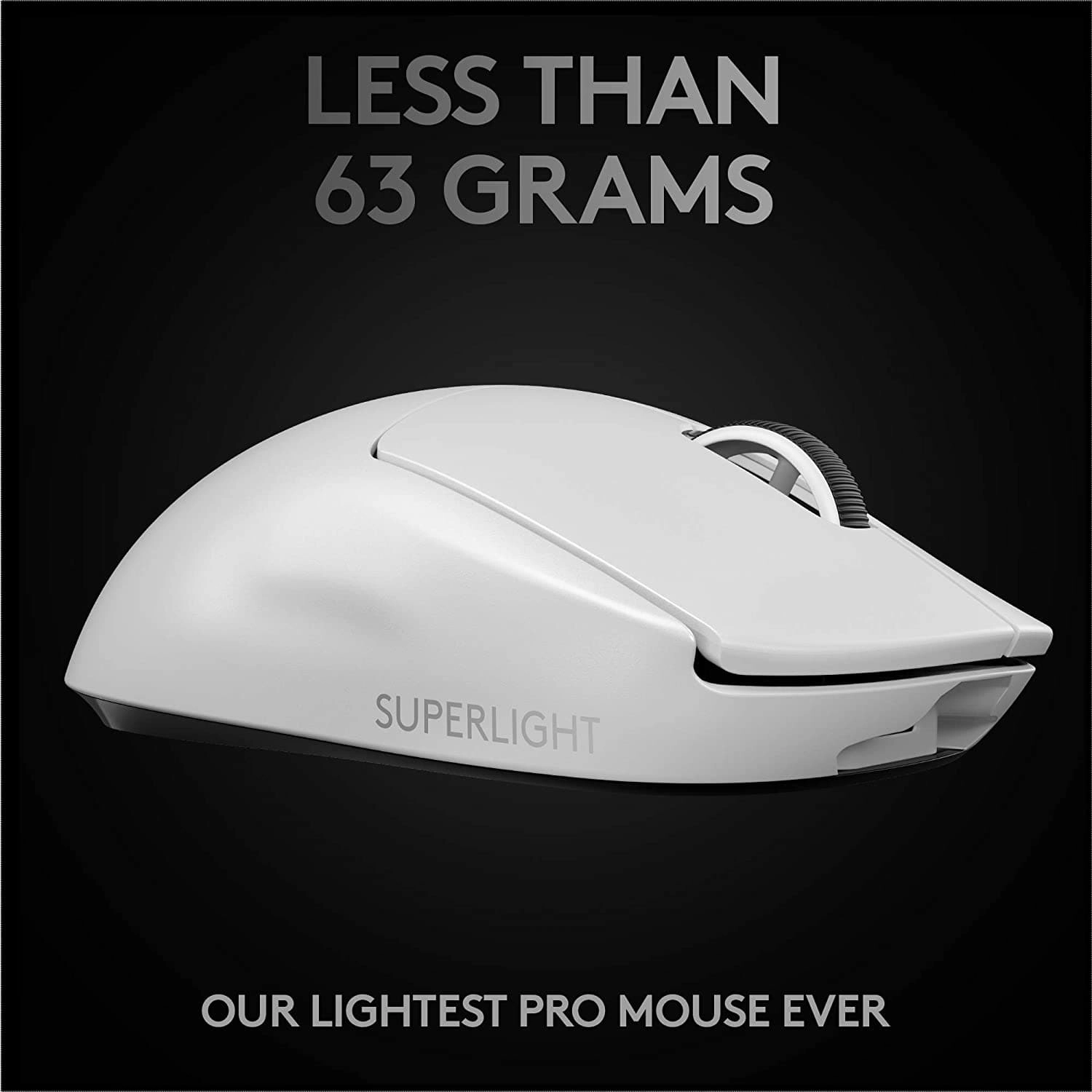 Logitech Pro X Superlight Wireless Mouse - White