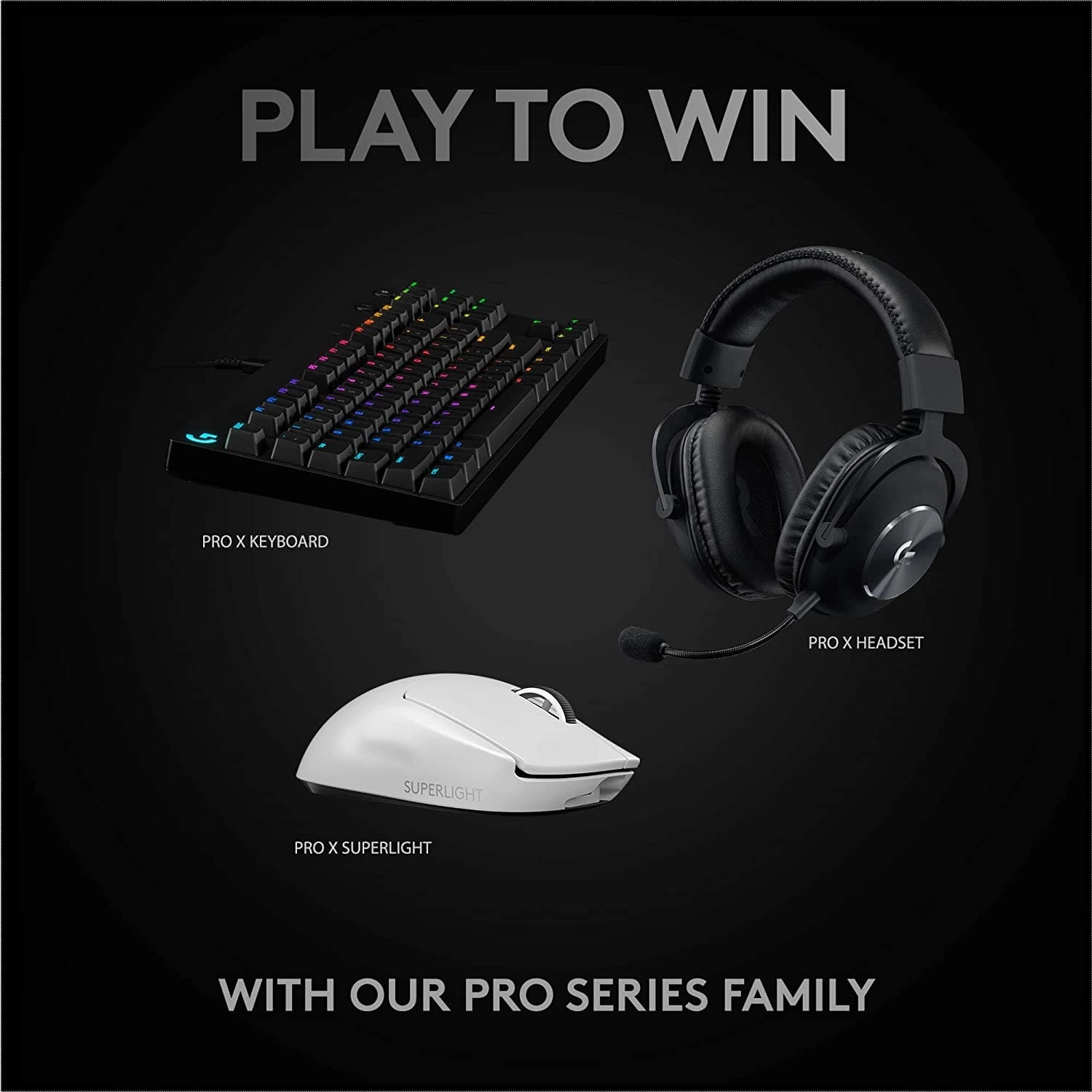 Logitech Pro X Superlight Wireless Mouse - White