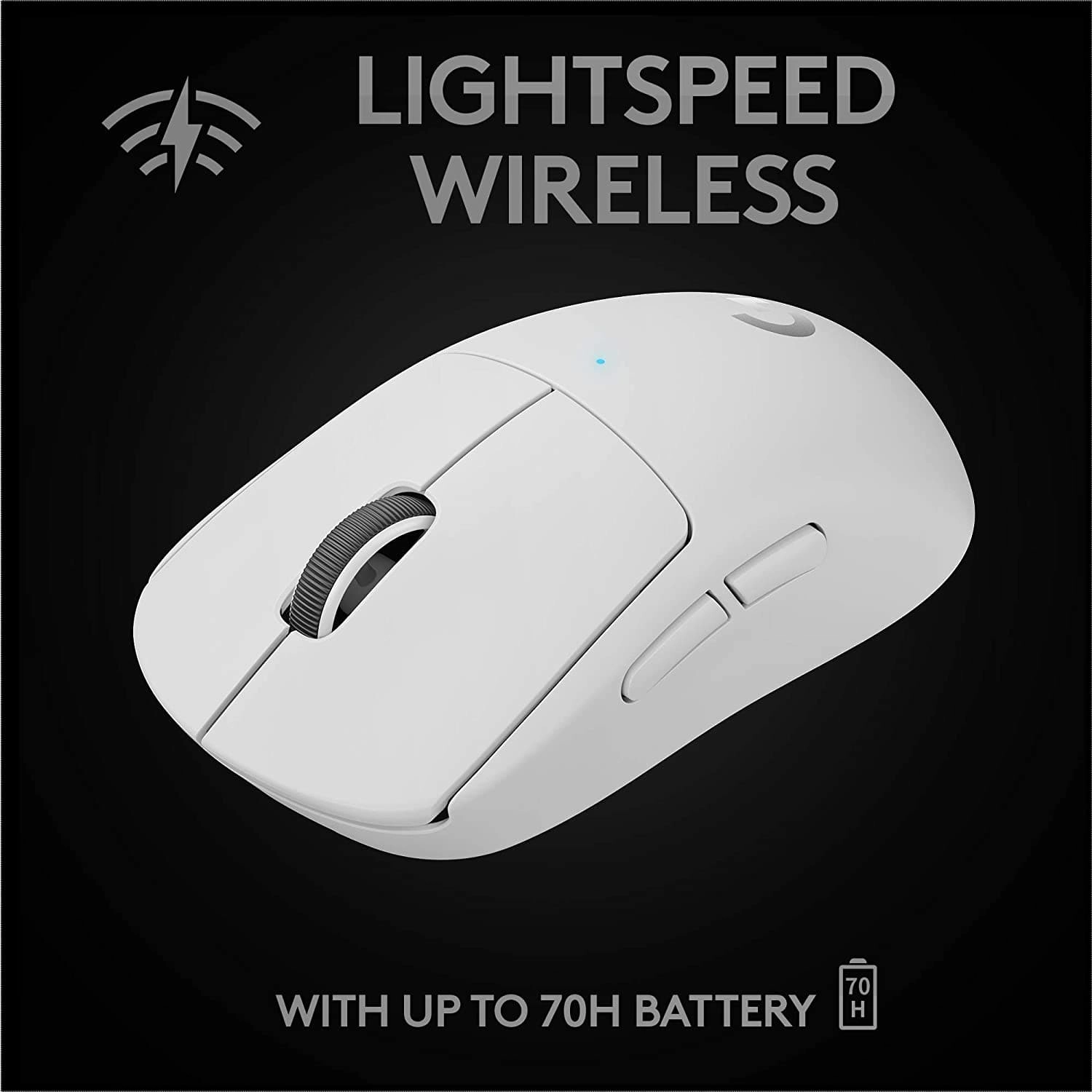 Logitech Pro X Superlight Wireless Mouse - White
