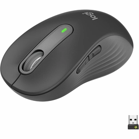 Logitech Signature M650 L Full-Size Wireless Mouse, Silent Clicks, Customizable Side Buttons, Bluetooth - Grey desktop computers, gaming desktop pc, all in one desktop deals