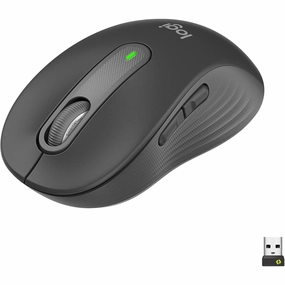 Logitech Signature M650 Wireless Mouse - For Small to Medium Sized Hands, 2-Year Battery, Silent Clicks, Customisable Side Buttons, Bluetooth, for PC/Mac/Multi-Device/Chromebook - Graphite desktop computers, gaming desktop pc, all in one desktop deals