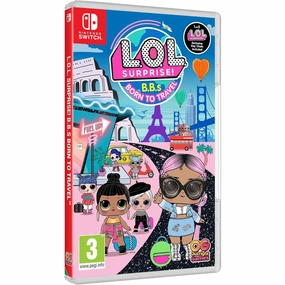 LOL Surprise! B.B.s BORN TO TRAVEL - Nintendo Switch smartwatch accessories, apple watch bands, charging dock for smartwatch